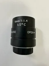 Secunext 1/2" 6mm Megapixel Lens ( Similar to Arecont Vision MPL6.0)