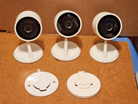 LOT 3x Amazon Cloud Cam 1080p Indoor Security Camera PB04JL White (cameras only)