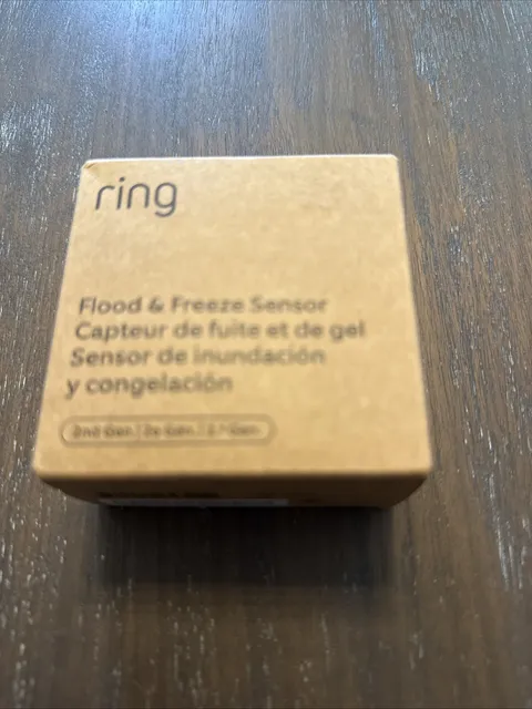 Ring - Flood & Freeze Sensor (Newest Model) Catch leaks and freezing temps,...
