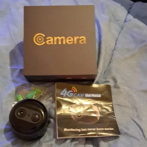 Brand new 4g  wifi cam comes with 4G sim