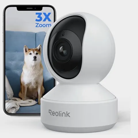 Reolink E1 Zoom 4K UHD Indoor Wi‑Fi Pan/Tilt Auto Tracking Optical Zoom White