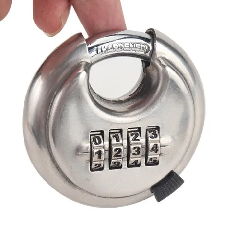 Padlock Combination Long / Short Shackle 4 Digit Lock Locker Gym Bag Travel Case
