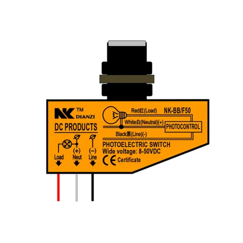 DC8-50V Photocell Light Sensor Switch For Automatic Switching Lights Control zz