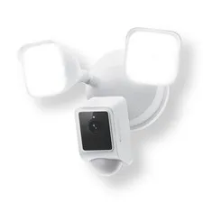 WYZE Floodlight Camera v2, Security Outdoor, 2K HD (Pack of 1), White