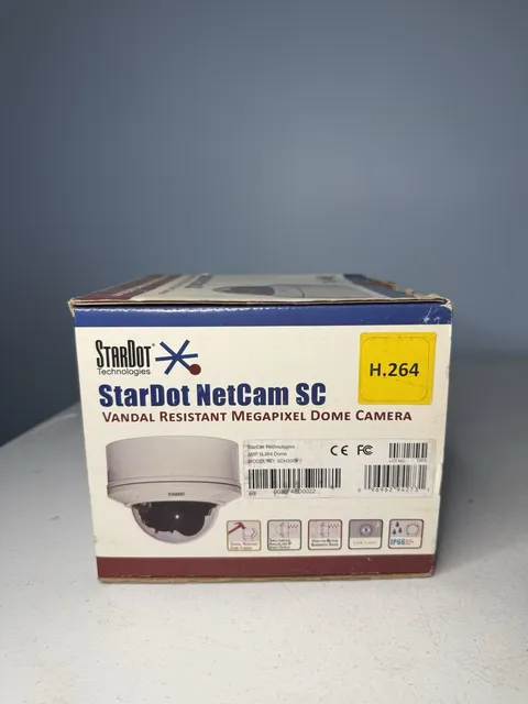 Stardot Netcam SC Dome Camera SDH300V NEW Security Surveillance H.264