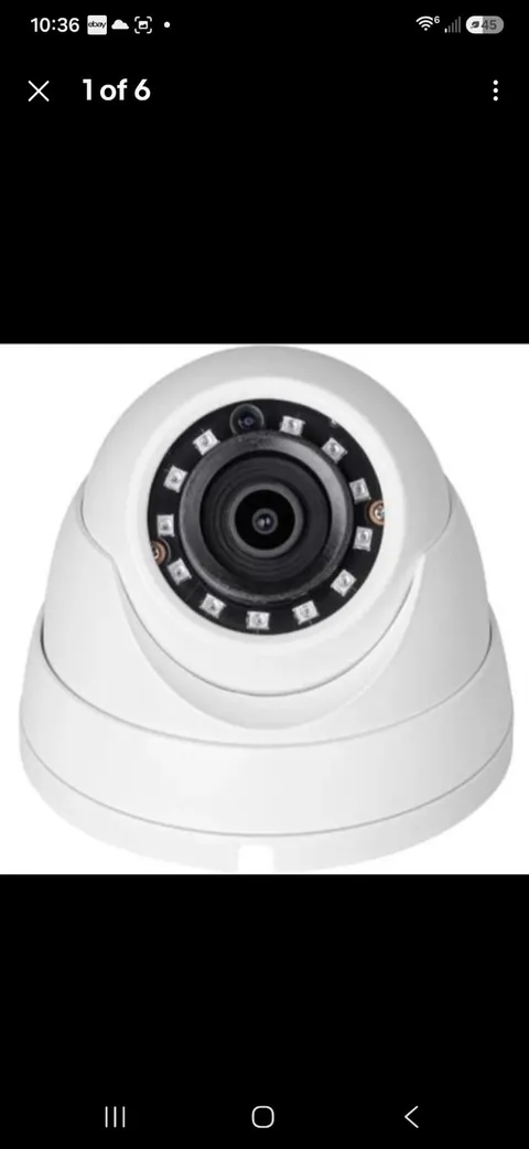 Ohbet 4MP PoE IP Camera with 12 IR LED, IP Security NIB