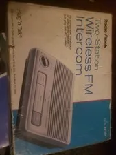 Vintage RadioShack Wireless FM Intercom Plug 'n Talk Hands-Free Voice 2-Station
