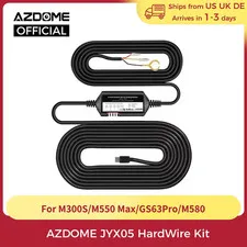 JYX05 Car DVR Record Hardwire Kit W/ Type-C Port for M300S/Gs63Pro/M27/M560/M580