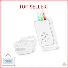GREENCYCLE Outdoor Motion Sensors with Alarm, Driveway Alarms Wireless Outside W