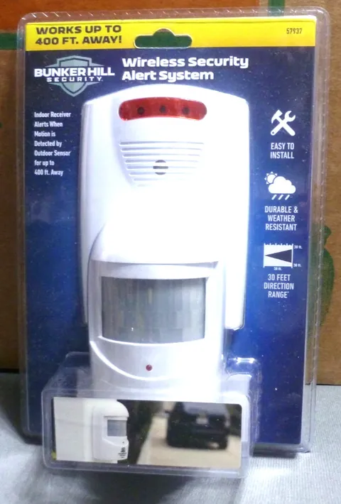 Bunker Hill Wireless Security Alert System  (New)