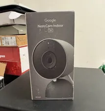 Google Nest Cam Indoor 2K Wired Wi‑Fi IP Camera 2‑Way Audio Motion, Hazel