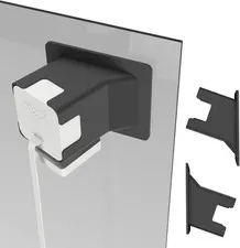 Teccle 2 Pack Angled Window Mount for Wyze Cam V4 Cam V3, 20 Degrees Tilt ( Up/D