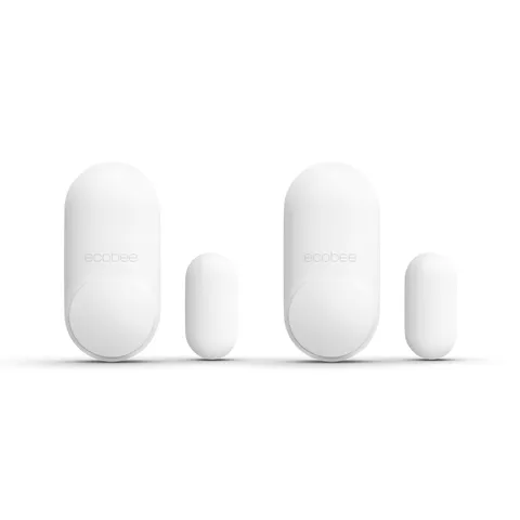 ecobee Smart Sensor for Doors & Windows 2 Pack Home Security white