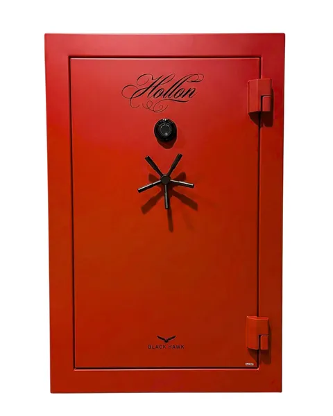 Hollon BHS-39C Black Hawk Gun Safe RED 90 Min Fire Group 2 Dial 39 Gun