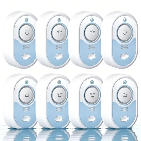 Vetouch Water Leak Detector Loud Alarm 100Db Led Flash Water Sensor Alarm For