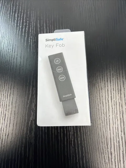 SimpliSafe SS3-KEYFOB Key Fob Remote for SimpliSafe Systems - Black