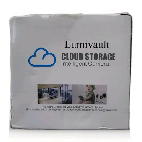 Lumivault Cloud Storgae Wi-Fi Intelligent Camera High Res NEW IN SEALED BOX