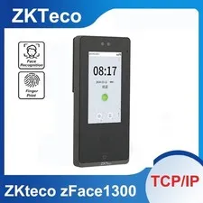 ZKTeco zFace1300 TCP/IP Fingerprint Facial Recognition Time Attendance 4.3" LCD