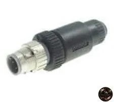 OMRON Assembled Connector Plug Screw Connection Type 4-Pole for φ6mm φ5~φ6mm