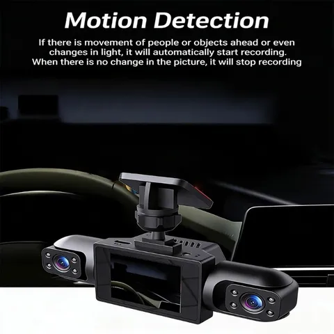Enhanced Night Visibilities 1080p High Definition Car Dashboard Camera 360 For