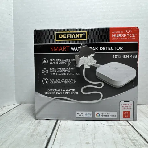 DEFIANT Smart Water Leak Detector SWLZ20BWB Powered Hubspace