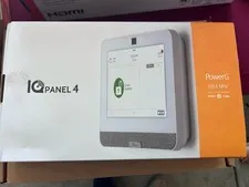 IQ IQ Panel 4 PowerG 319.5 MHz Touch Screen Home Alarm Panel White