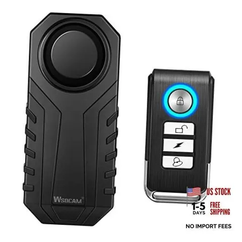 113dB Bike Alarm Wireless Vibration Motion Sensor Waterproof Motorcycle Alarm