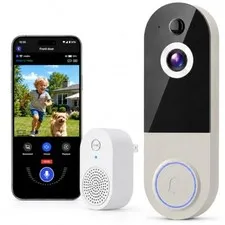 Ring Video Doorbell 1080p HD Camera WI-FI Night Vision Motion Detection Wireless
