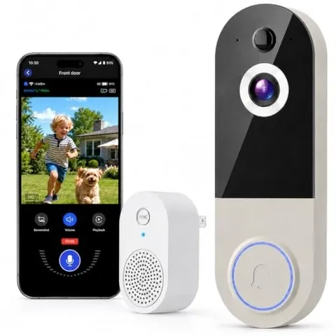 Ring Video Doorbell 1080p HD Camera WI-FI Night Vision Motion Detection Wireless