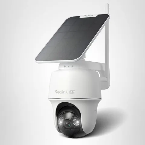 REOLINK First 4K Solar Security Cameras Wireless Outdoor White *NEW SEALED*