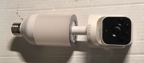 WYZE Bulb Cam Security Camera 2K HD Outdoor Light Bulb Camera