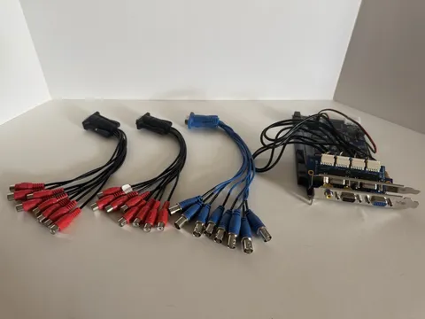 Geovision GV1480A DSUB V3.1 PCI-e DVR CCTV Surveillance Capture Card