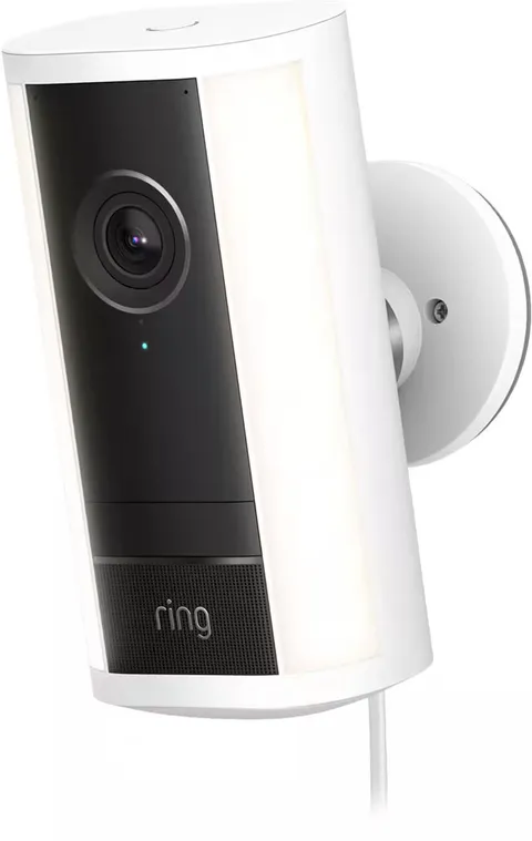 Ring - Spotlight Cam Pro (2nd Gen), Plug In, Retinal 4K for ultra-clear video...