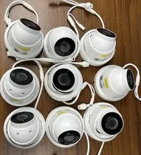 LTS CMIP1042W-28MA Fixed IP Turret Camera Lot Of (9) Used Security