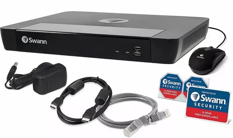 Swann 4TB HARD DRIVE 16 Channel NVR16-8580 5MP/4K/12MP HD Network Video Recorder