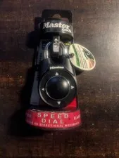 Master lock Speed Dial easy reset Combination  Directional Movement