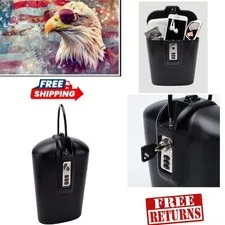 Lightweight SafeGo Security Safe - 88 Cubic Inches, Water-Resistant Protection