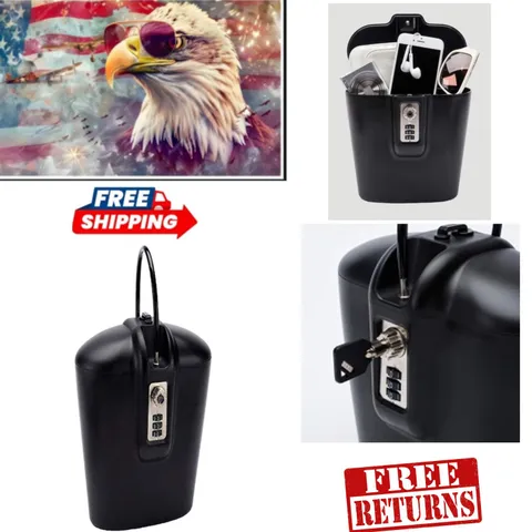 Lightweight SafeGo Security Safe - 88 Cubic Inches, Water-Resistant Protection