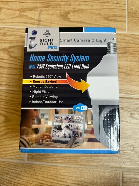 Sight Bulb Pro Smart Camera & Light Home Security System