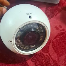 CMT2070 Analog Dome Security Camera 700TVL Color Wired BNC 12V White (1)