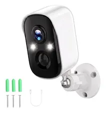 2K Solar/Battery Wireless Wi-Fi Outdoor Camera IP66 Color Night Vision Alexa