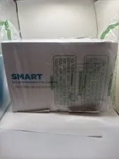 Smart Solar Powered (PTZ) Rotating Outdoor Camera With Solar Panel / Battery