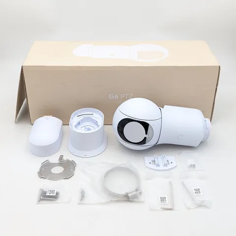 Ubiquiti UniFi Protect G6 4K Outdoor Dual-Lens Network PTZ Camera (UVC-G6-PTZ-W)