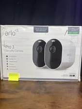 Arlo Pro 3 Wireless 2 Camera System 2K HDR 2 Way Audio Indoor/Outdoor (D2)