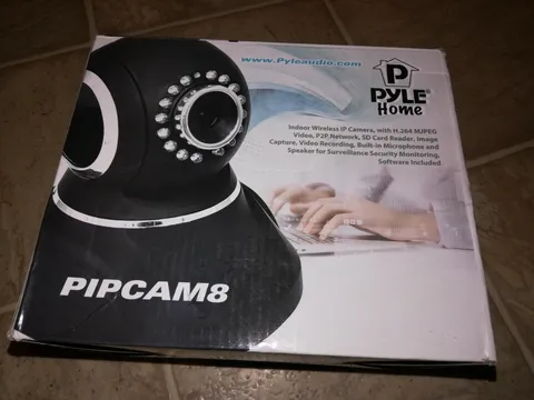 Pyle Home Pipcam8 Indoor Home Serveillance Security Camera (A12)