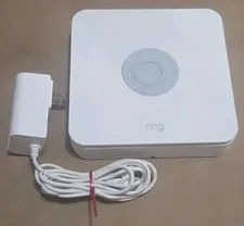 Ring Alarm Base Station -1st Gen- White 4HB1S70EN0 with AC Adapter