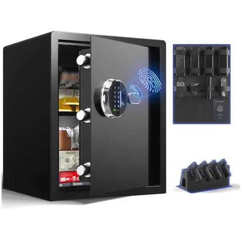 Biometric Fingerprint Gun Safe with Silent Mode