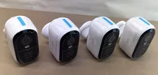 Arlo Essential (3rd Gen) HD Outdoor Security Cameras w/ Solar Panels,  4pk