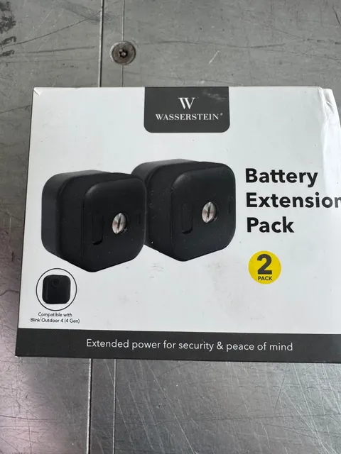 Wasserstein Battery Extension Pack 2-Pack for Blink Outdoor 4 (4th Gen) New