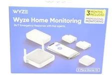 NEW Wyze Home Monitoring Security System 5-Piece Starter Kit